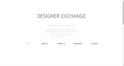 Desktop Screenshot of designerexchange.biz